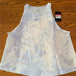Nike Women's Light Blue Tank Top